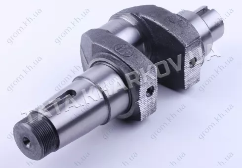 Фото 1- Коленвал голый (под резьбу Ø12 mm) - 190N