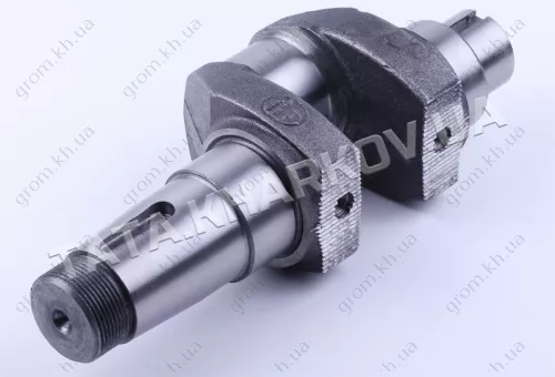 Фото 1- Колінвал голий (під різьблення Ø12 mm) - 190N