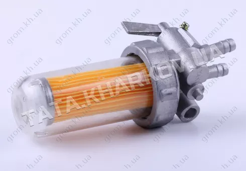 Фото 1- Кран паливний (склянка пластикова) - 190N