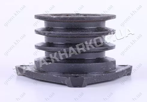 Фото 1- Шкив ремня 3х ручейный Ø110mm H-100mm (межболт. 136mm) - 190N - Premium