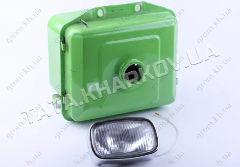 Фото 1- Бак топливный с фарой выступающая горловина (ZUBR original) - 180N