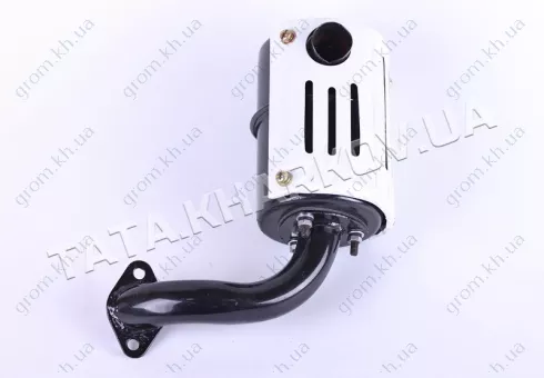 Фото 1- Глушитель с коленом SH (Zubr) - 180N - Premium