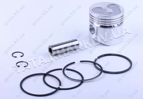 Фото 1- Поршневий комплект 80,0 мм STD (з вибіркою під клапани) - 180N