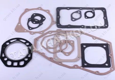 Фото 1- Прокладки двигателя комплект 13 ед. (длинная крышка) 80 mm - 180N