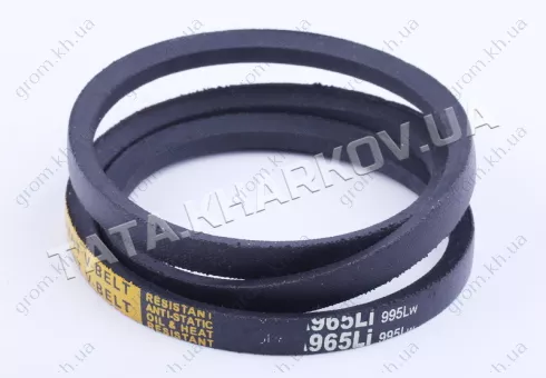 Фото 1- Ремінь генератора/вентилятора Z-965Li - 180N