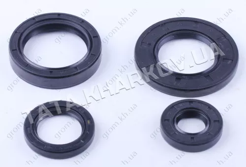 Фото 1- Сальники комплект 4 шт. (20*40*8; 30*45*8; 45*62*12; 40*70*8) - 180N