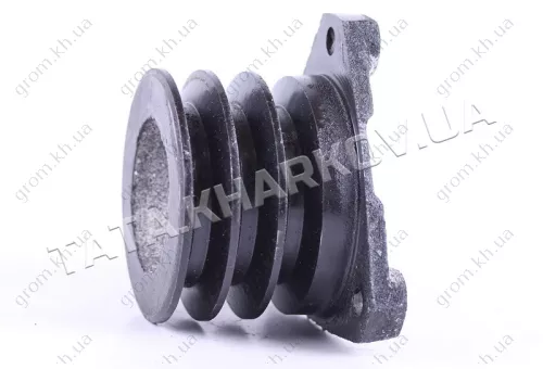 Фото 1- Шкив ремня 3х ручейный Ø97mm H-88 mm (межболт. 106 mm) - 180N - Premium