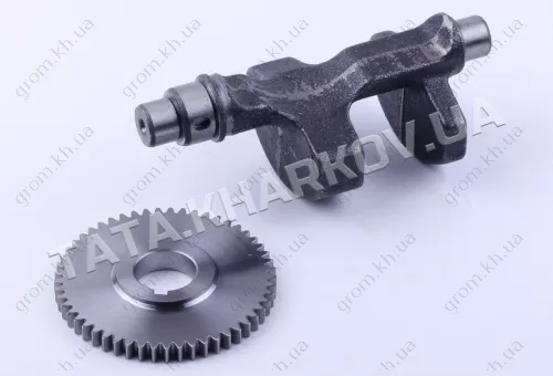 Фото 1- Вал балансировочный c шестерней Z-53 - 186F