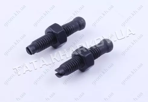 Фото 1- Винты регулировки клапанов с гайками (на 2 кл.) - 186F