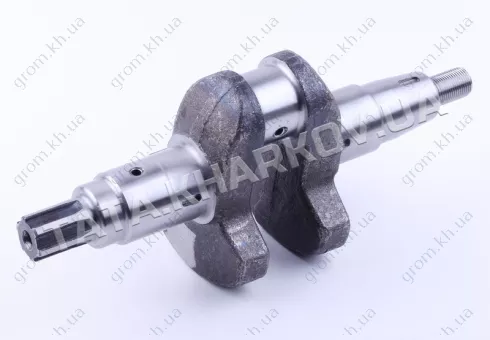 Фото 1- Колінвал голий під шліци Ø25 mm - 186F