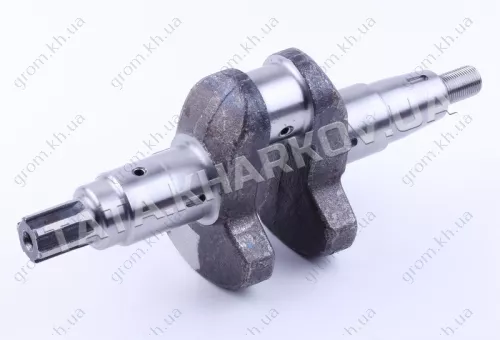 Фото 1- Коленвал голый под шлицы Ø25 mm - 186F