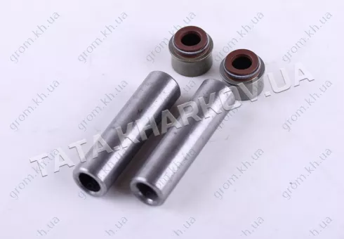 Фото 1- Напрямні клапанів із сальниками (на 2 клапани) - 186F - Premium