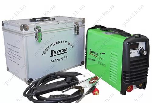 Фото 1- Сварочный инвертор Герой MMA 250 mini