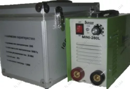 Фото 1- Зварювальний інвертор Герой MMA 280L (кейс)