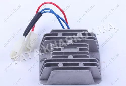 Фото 1- Реле зарядки (2 роз'єми 3 дроти) - 178F/186F