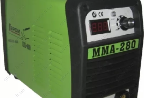 Фото 1- Зварювальний інвертор Герой MMA 280