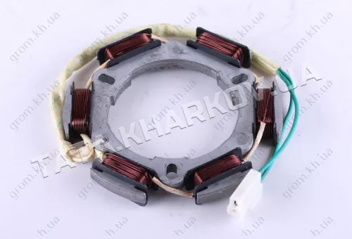 Фото 1- Якір генератора 6 котушок - 178/186F