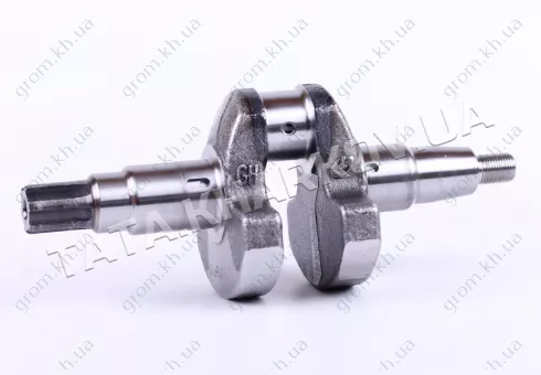 Фото 1- Коленвал голый под шлиц Ø25 mm - 178F - Premium