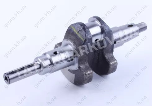 Фото 1- Колінвал голий під шпонку Ø19 mm - 178F