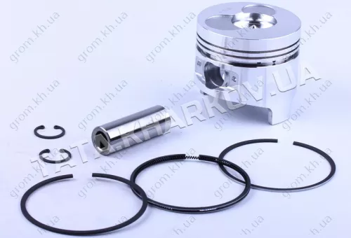 Фото 1- Поршневий комплект 78,50 mm (гострий конус форкамери) - 178F