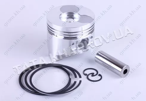 Фото 1- Поршневой комплект 78,50 mm (тупой конус форкамеры) - 178F