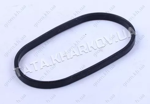 Фото 1- Кільце ущільнювальне блоку (гумова овальна) - 178F/186F