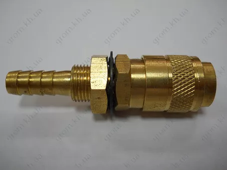 Фото 1- Втулка соединительная быстросъемная NW5, диам. 6 мм, корпус