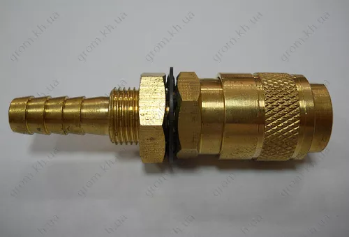 Фото 1- Втулка соединительная быстросъемная NW5, диам. 6 мм, корпус