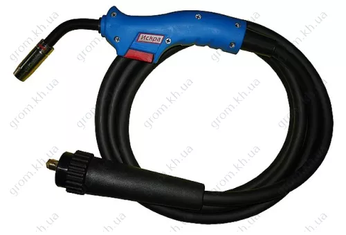 Фото 1- Горелкка полуавтоматическая «Искра» 150А 3м KZ-2 разъем