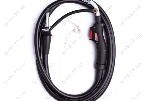 Фото 1- Сварочная горелка Искра 300А 3,0 м, поворотный Гусак под проволоку 0,8 мм-1,2 мм