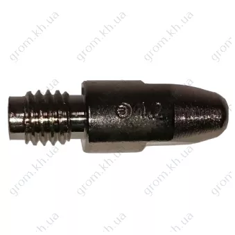 Фото 1- Токосъемный наконечник E-Cu-Ni M8 D 1,2/10/30