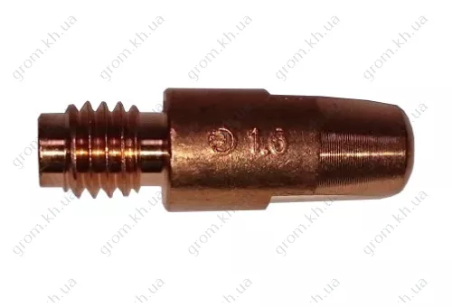 Фото 1- Струмознімний наконечник E-Cu M8 D 1,6/10/30