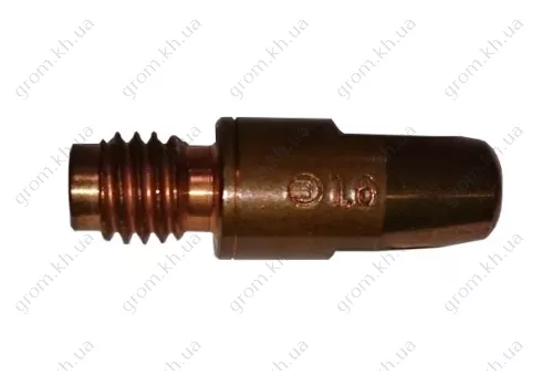 Фото 1- Токосъемный наконечник CuCrZr M8 D 1,6/10/30