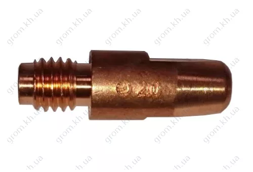 Фото 1- Токосъемный наконечник E-Cu M8 D 2,0/10/30