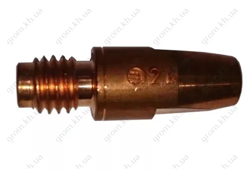 Фото 1- Струмознімний наконечник CuCrZr M8 D 2,4/10/30
