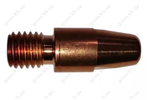 Фото 1- Струмознімний наконечник CuCrZr M10 D 2,0/12/35