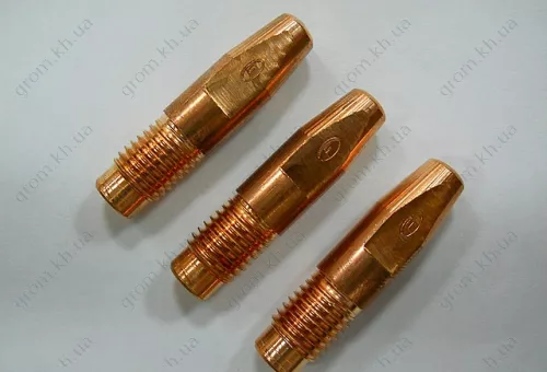 Фото 1- Токоснімний наконечник Fronius для зварювальних напівавтоматів ф 1,0/10/40