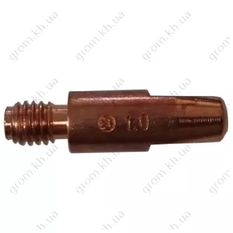 Фото 1- Токознімний наконечник ф1,0/М6/25 Binzel для ABIMIG® GRIP A 155 LW, з подовженим різьбленням