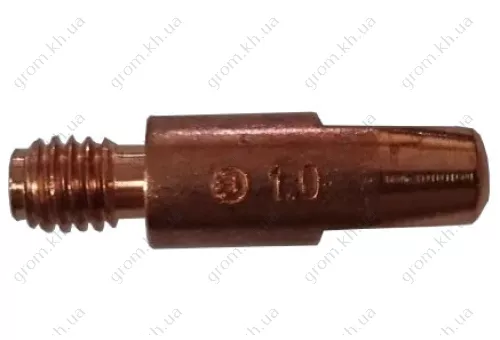 Фото 1- Токознімний наконечник ф1,0/М6/25 Binzel для ABIMIG® GRIP A 155 LW, з подовженим різьбленням