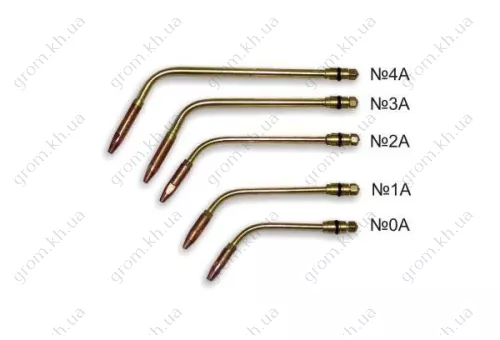 Фото 1- Наконечники зварювальні до газових пальників Г2, Г3 №0А