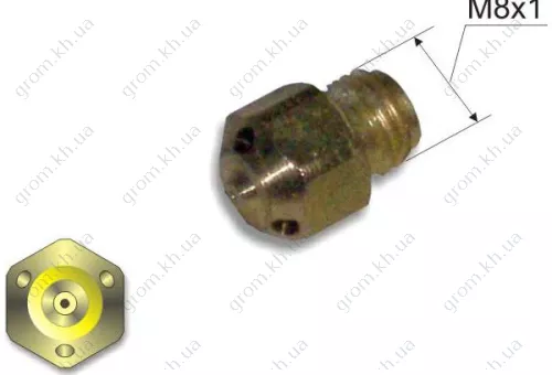 Фото 1- Инжекторы к горелкам Г2/Г3 Донмет 225, 251, Малятко 233, MINI ДМ 273