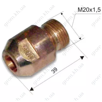 Фото 1- Мундштук наружный к резаку Донмет 502