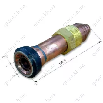 Фото 1- Мундштук в сборе к газовому резаку Донмет 508