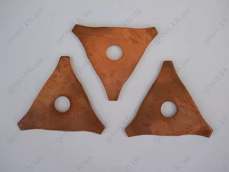 Фото 1- Треугольная шайба для споттера (20 шт)