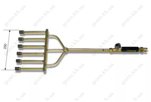 Фото 1- Пальник із примусовою подачею стисненого повітря Донмет 265