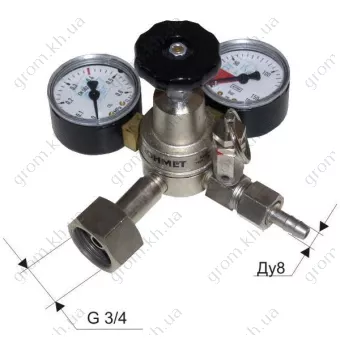 Фото 1- Редуктор углекислотный пищевой УРП-4ДМ