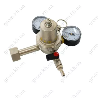 Фото 1- Редуктор пищевой УРП-4-4ДМ с 1 краном (СП 21,8 под малый баллон)