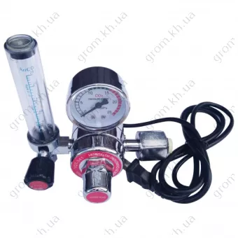 Фото 1- Редуктор углекислотный с подогревом 36V