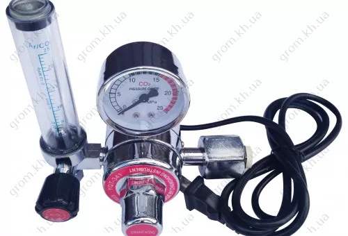 Фото 1- Редуктор углекислотный с подогревом 36V