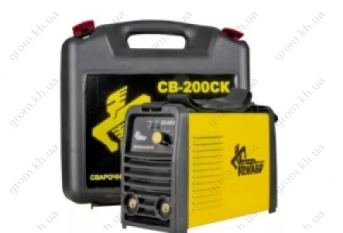 Фото 1- Сварочный инвертор Кентавр СВ-200СК (пластиковый кейс)